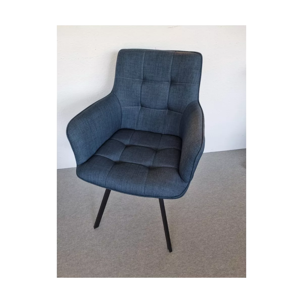 Fauteuil Sophie Pivotant Bleu