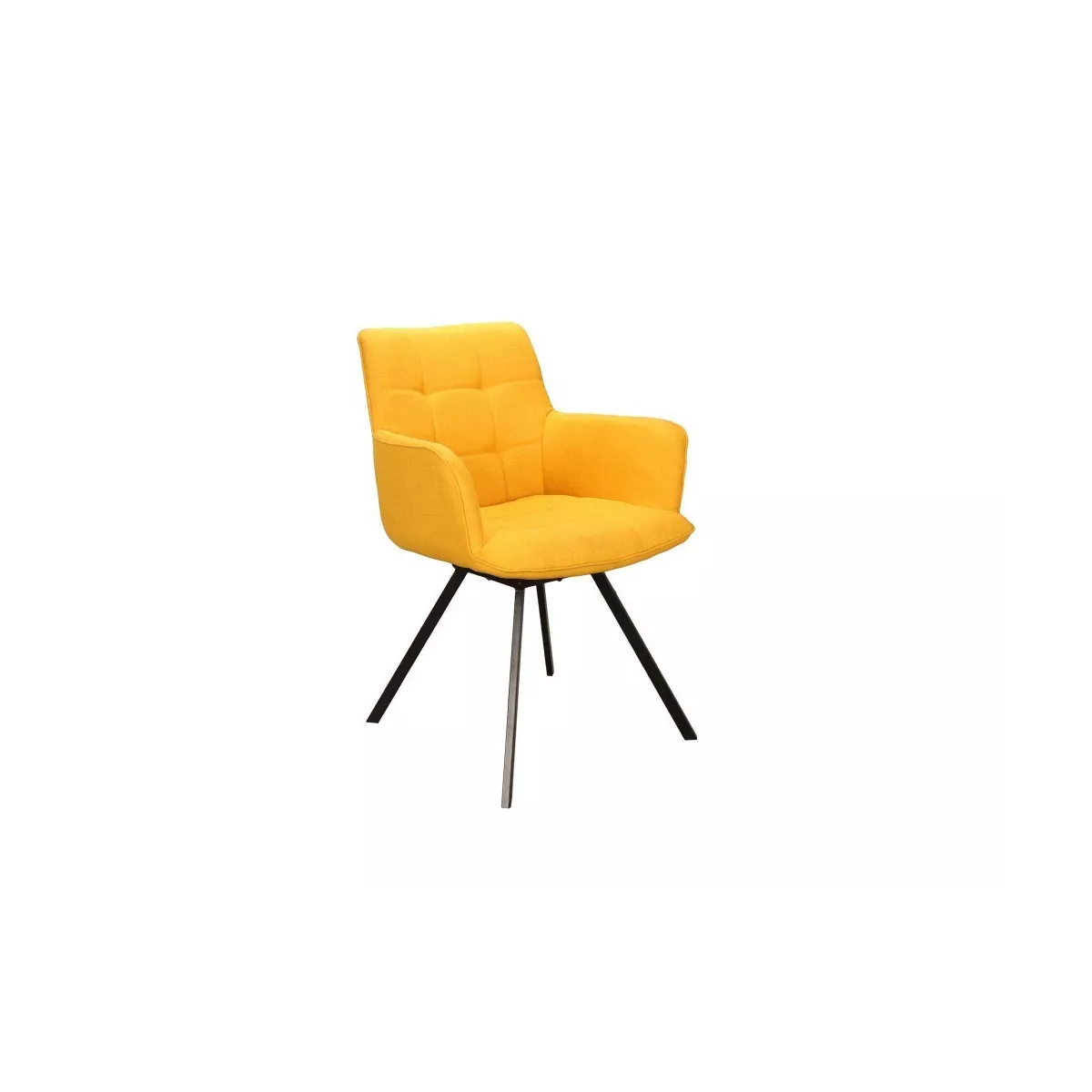 Fauteuil Sophie Pivotant Jaune
