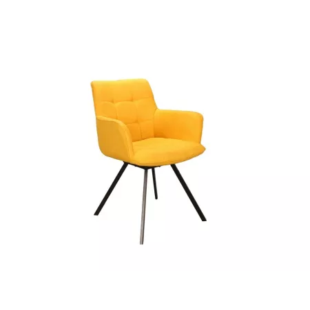 Fauteuil Sophie Pivotant Jaune
