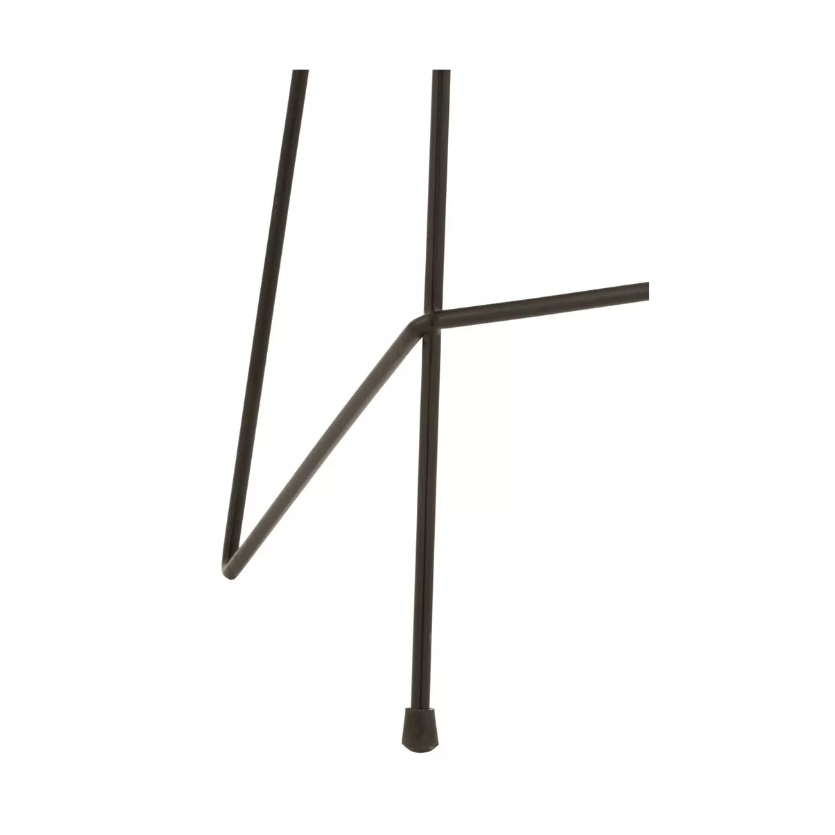 Tabouret de bar  Teck Naturel et Métal