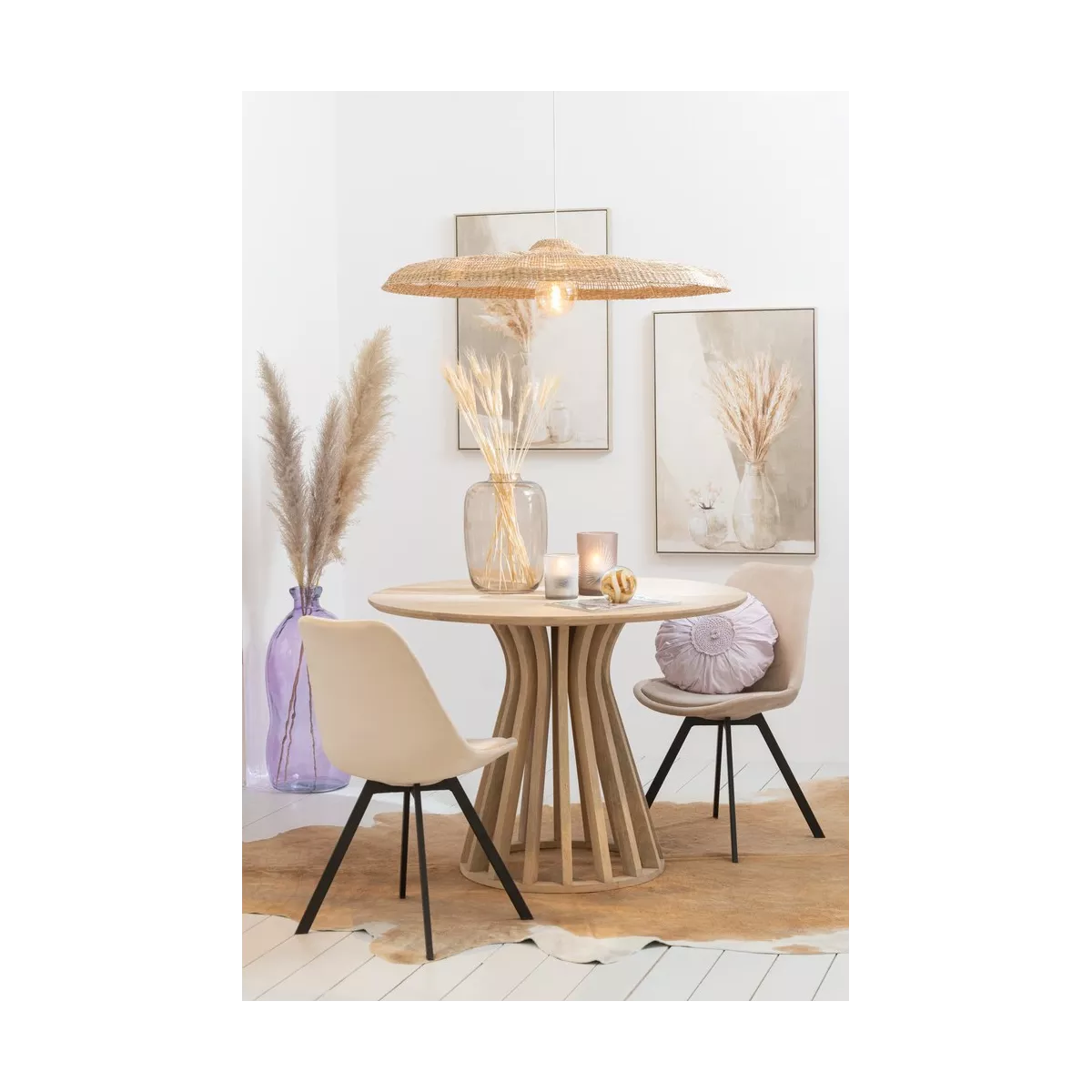 Table Ronde Vincent Manguier Naturel