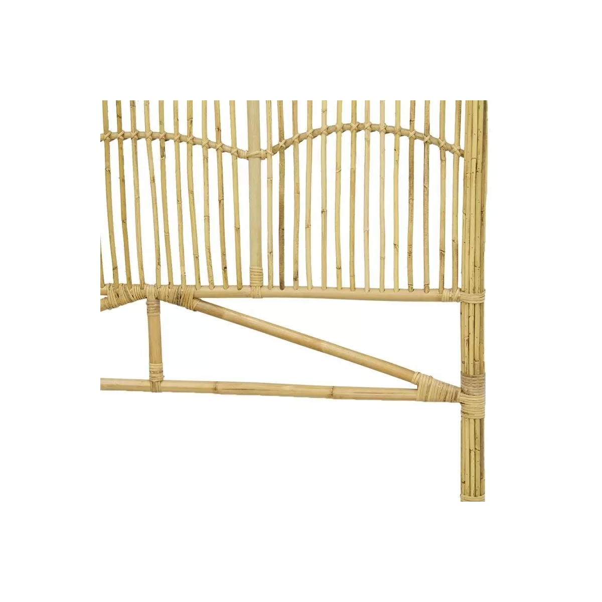 Tête de Lit Vintage Pamplona en Rotin 90cm