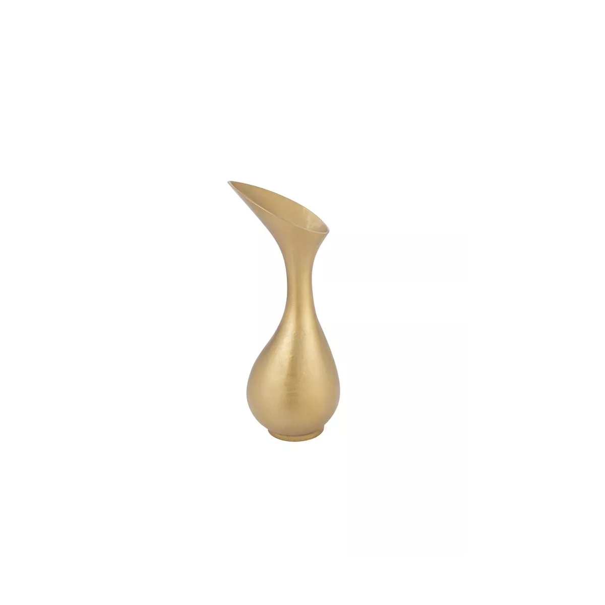 Vase Aluminium Doré 60h