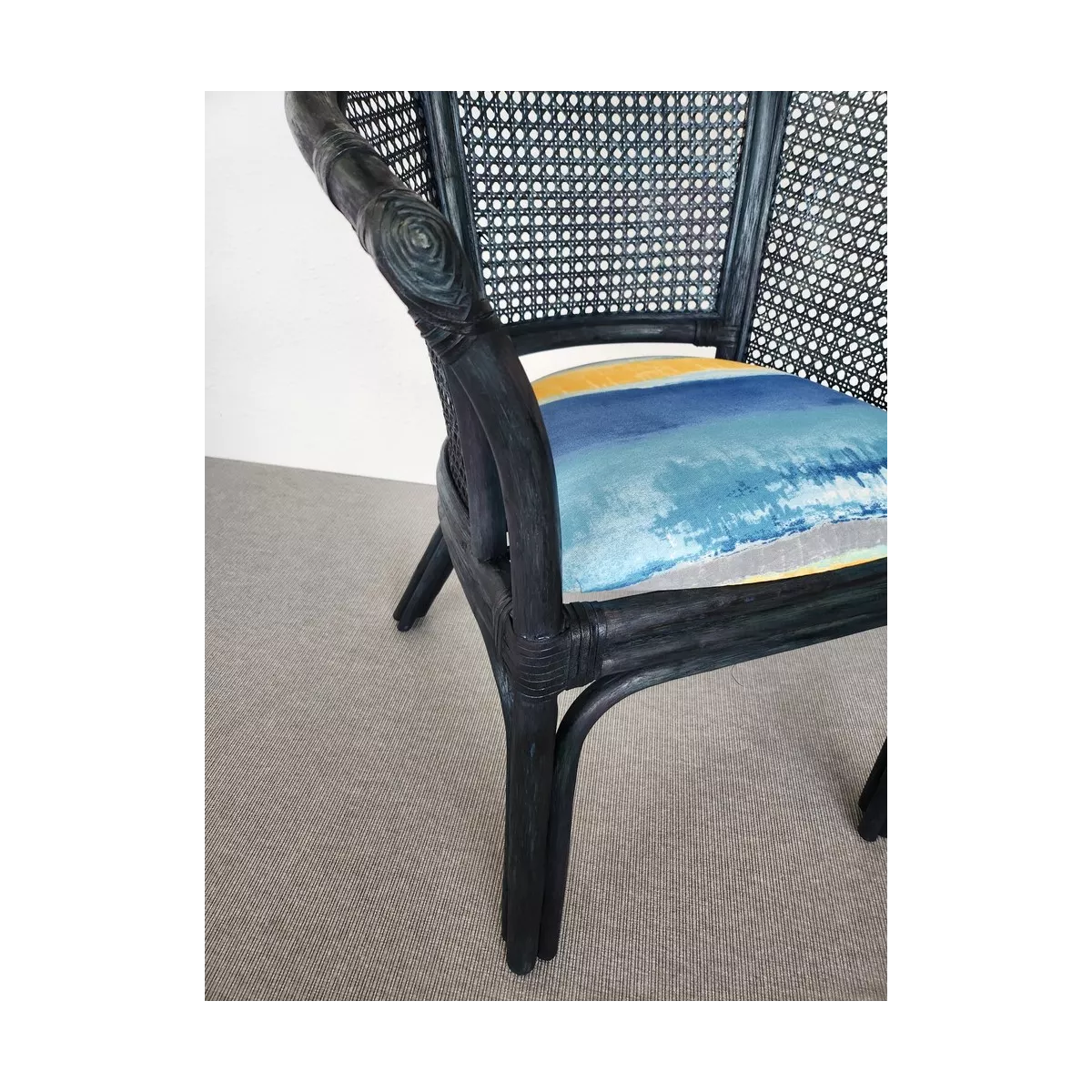 Fauteuil Lisa Bleu