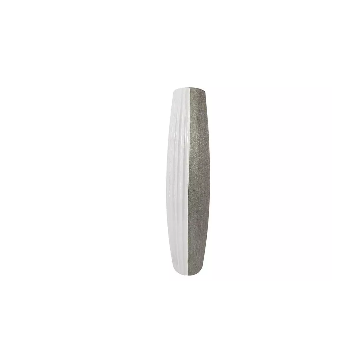 Jarre Eloquance Gris Argent et blanc H.100