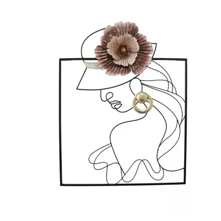 Décoration Visage Or/Rose