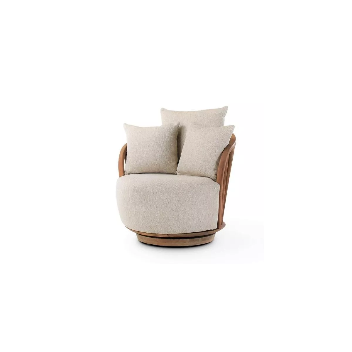 Fauteuil Teck Pivotant Noel