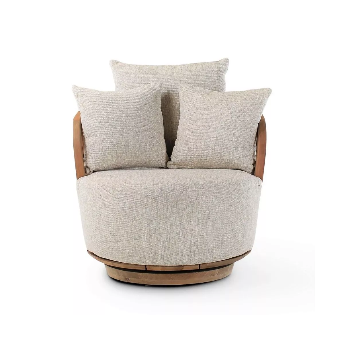 Fauteuil Teck Pivotant Noel