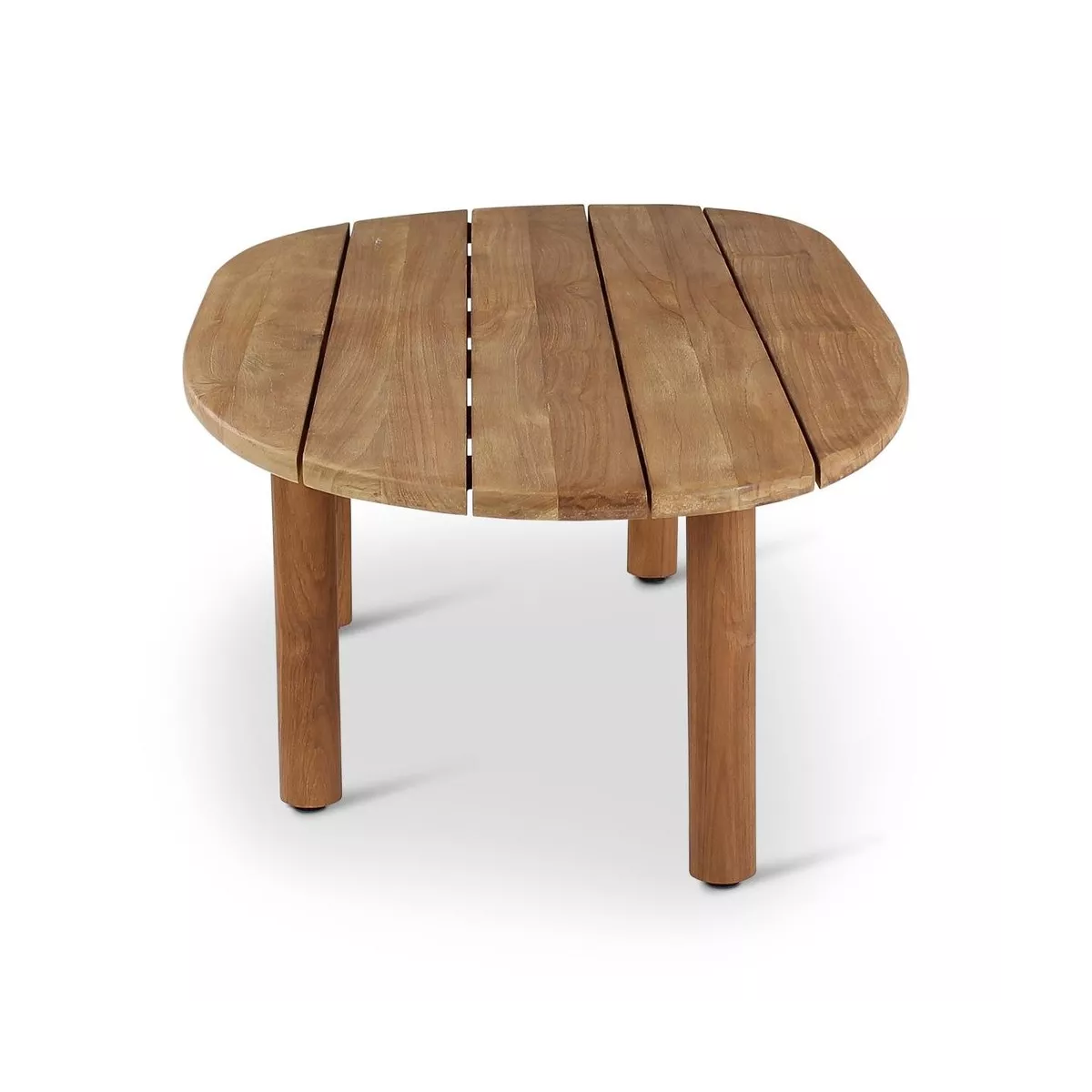 Table basse Teck Oscar 138x70cm Naturel