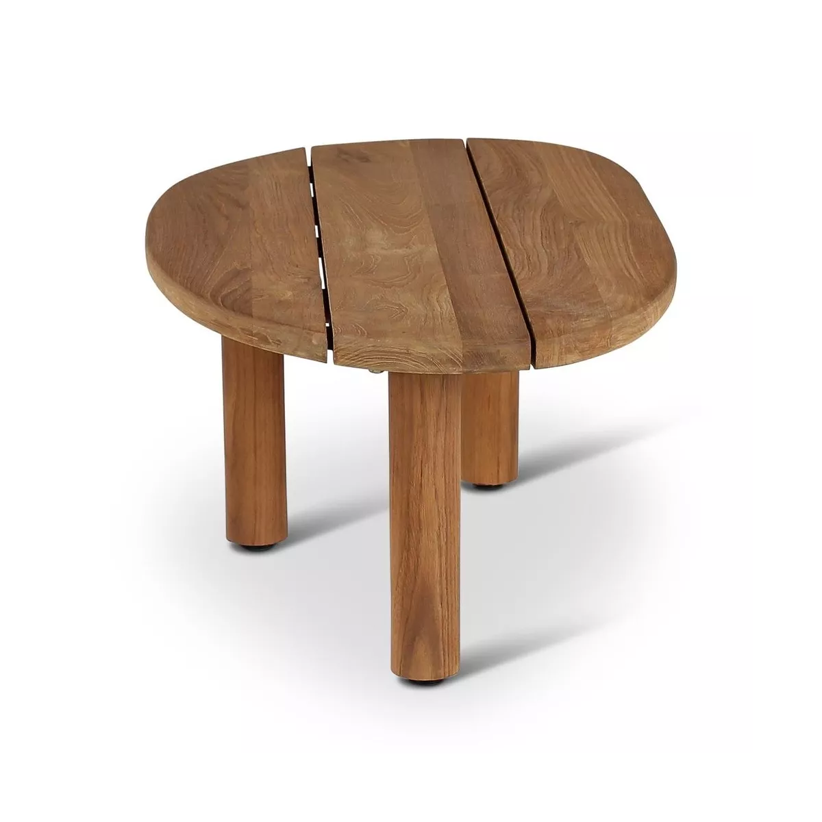 Table basse Teck Oscar 83x47cm Naturel