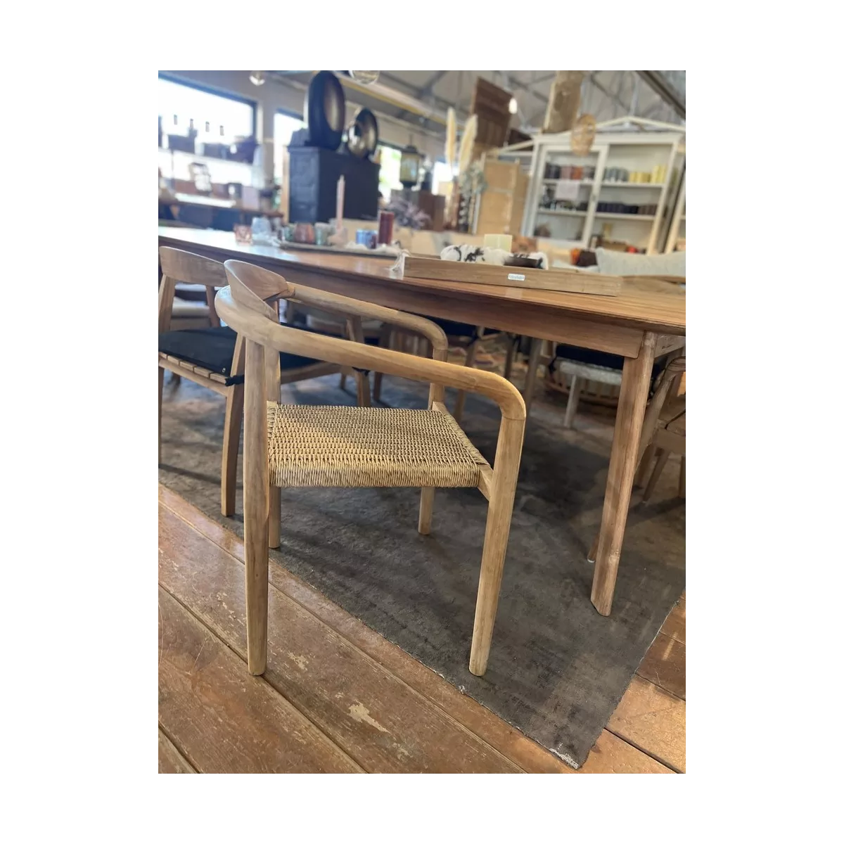 Fauteuil de Repas Anais Teck Naturel