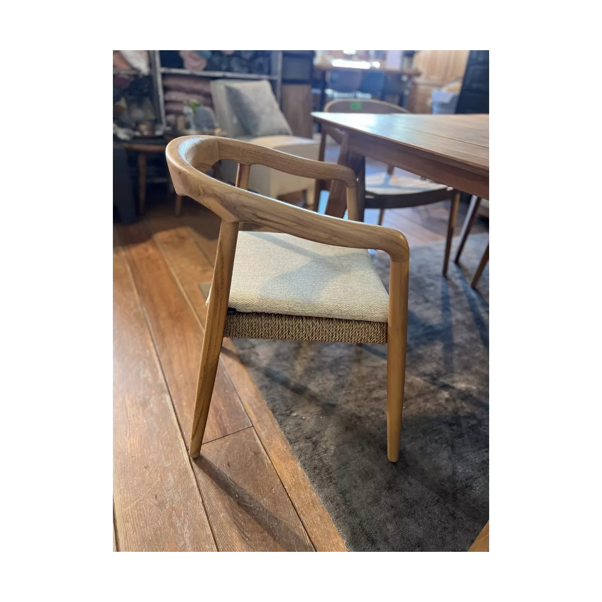 Fauteuil de Repas Anais Teck Naturel