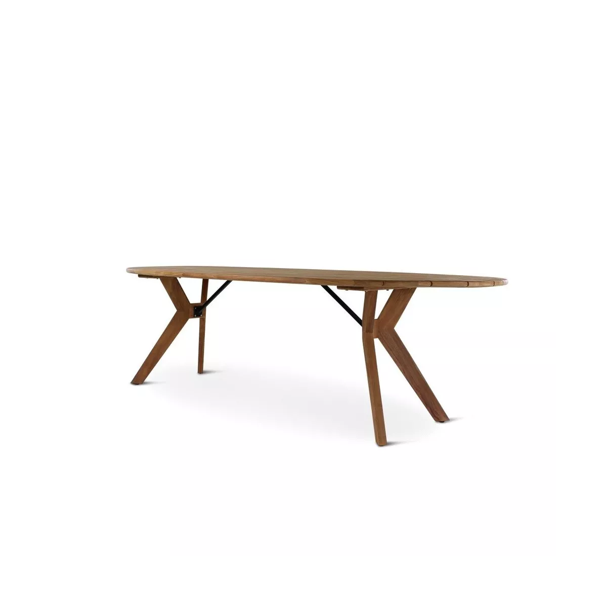 Table de repas Castor Teck Naturel 300x126 cm