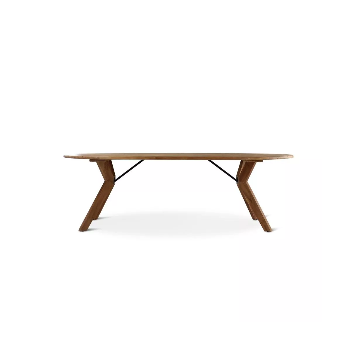 Table de repas Castor Teck Naturel 300x126 cm
