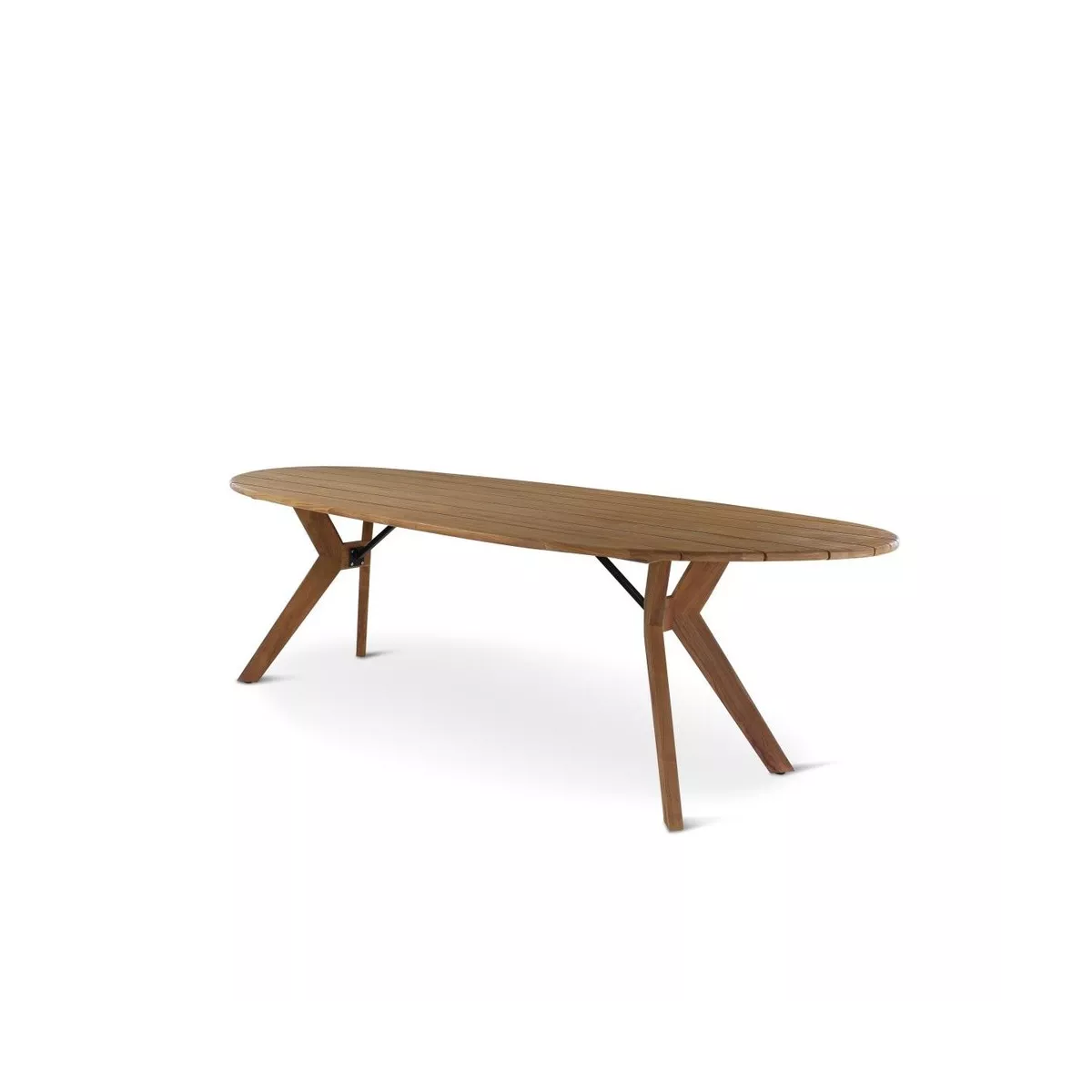 Table de repas Castor Teck Naturel 300x126 cm