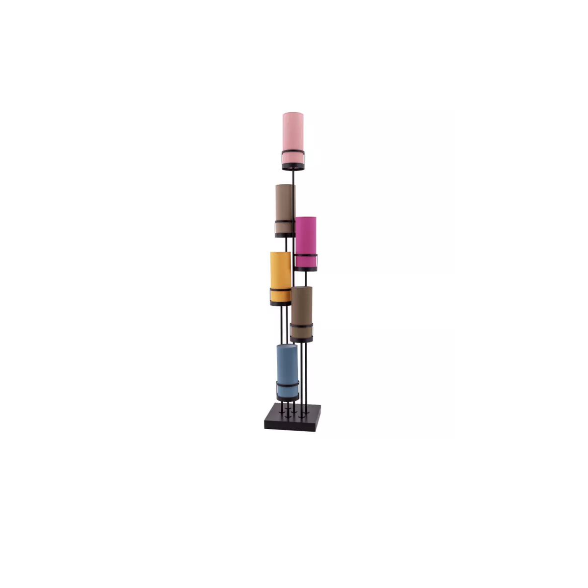 Lampadaire Sixt Flam Multicolore H182