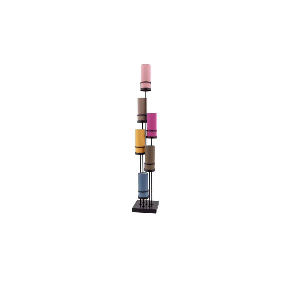 Lampadaire Sixt Flam Multicolore H182