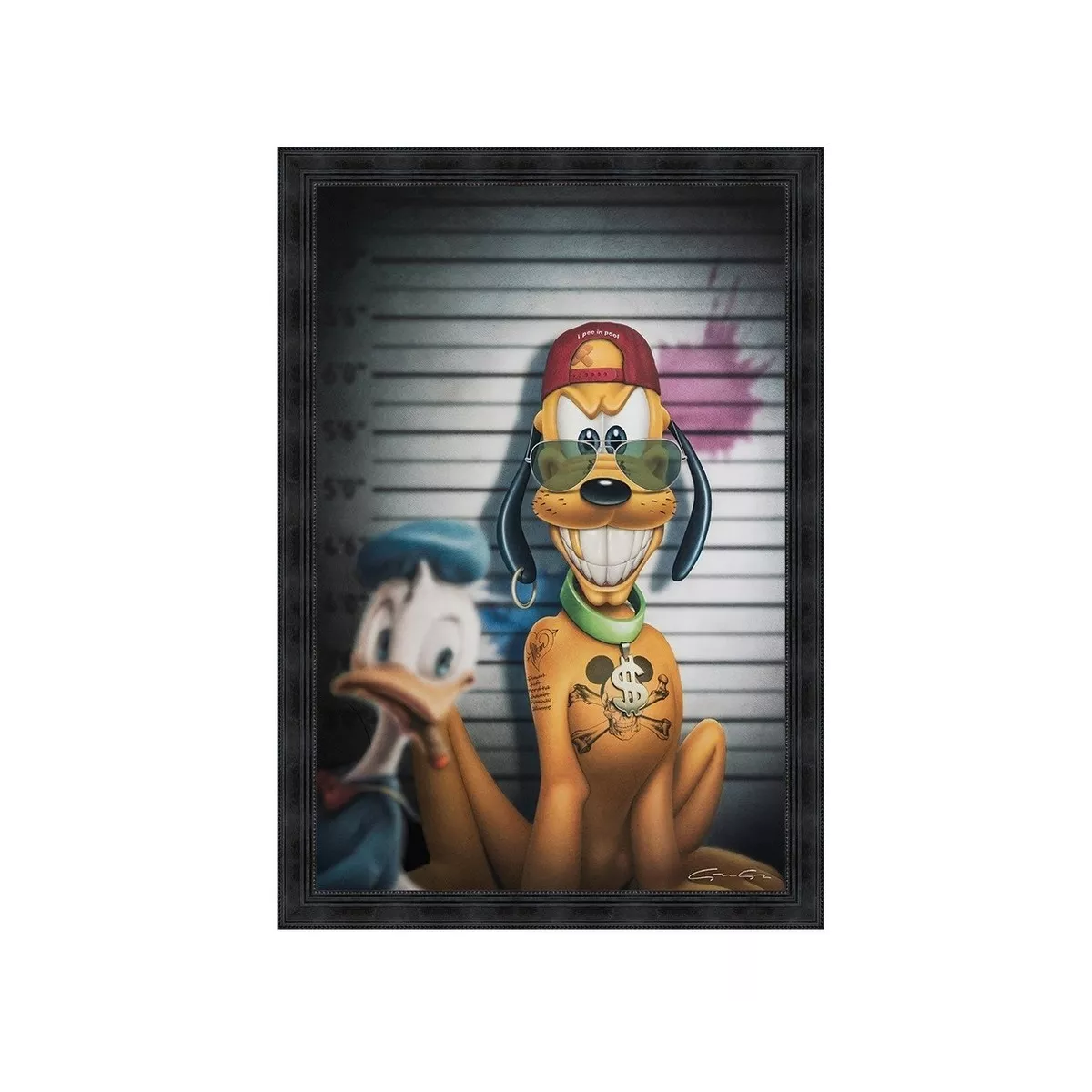 Tableau Binet Granger Doggy Wold 60x90