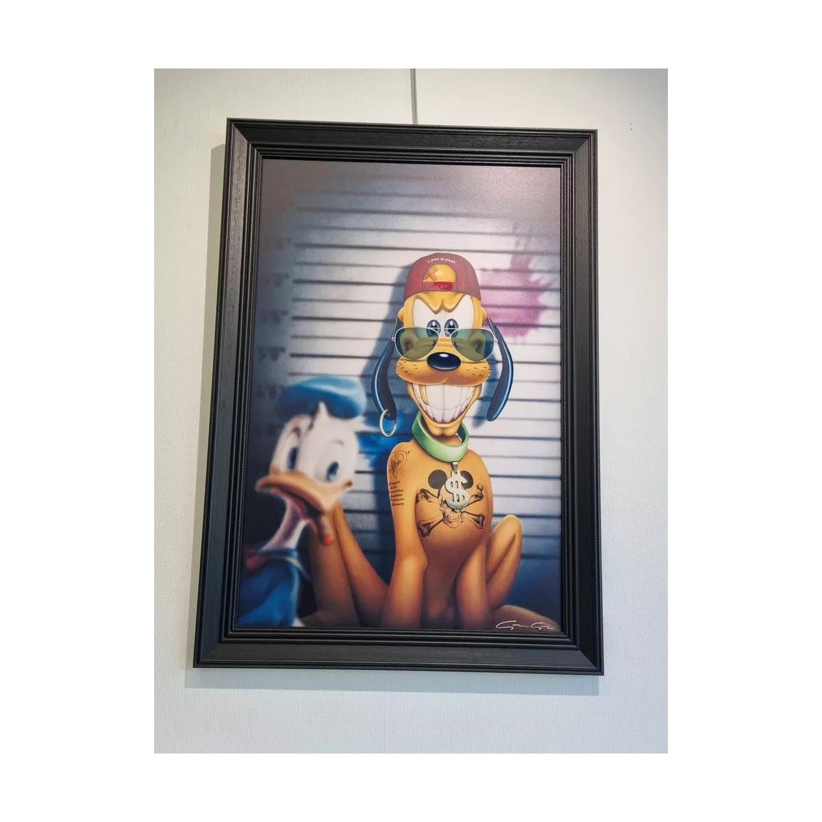 Tableau Binet Granger Doggy Wold 60x90