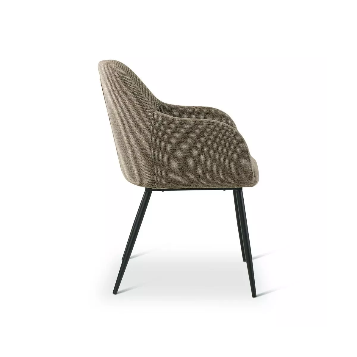 Fauteuil Lys Tissu Dark Grey