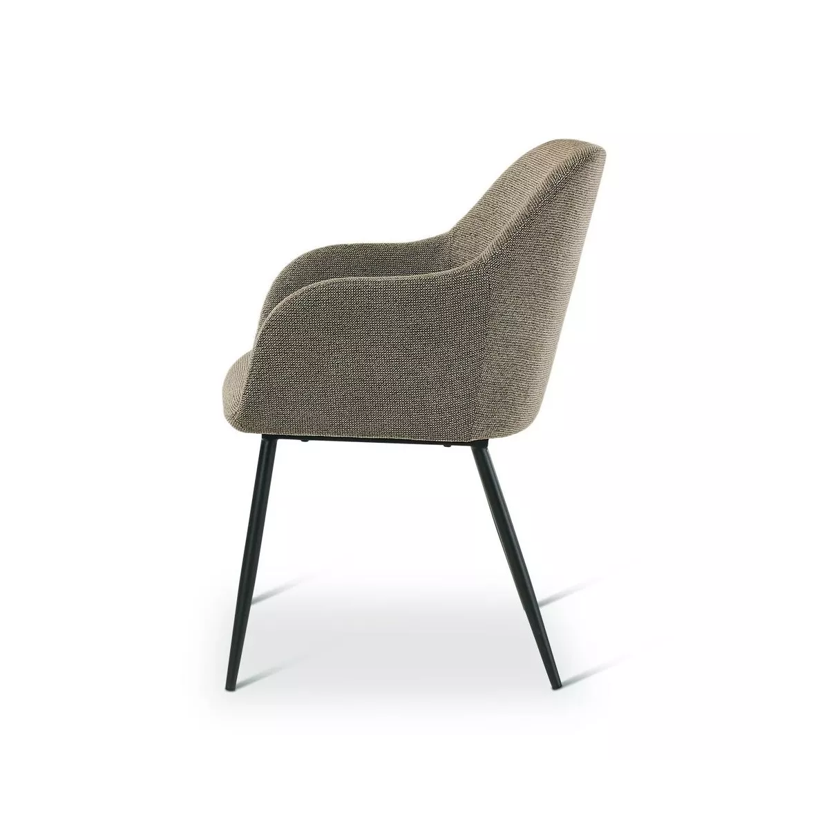 Fauteuil Lys Tissu Dark Grey