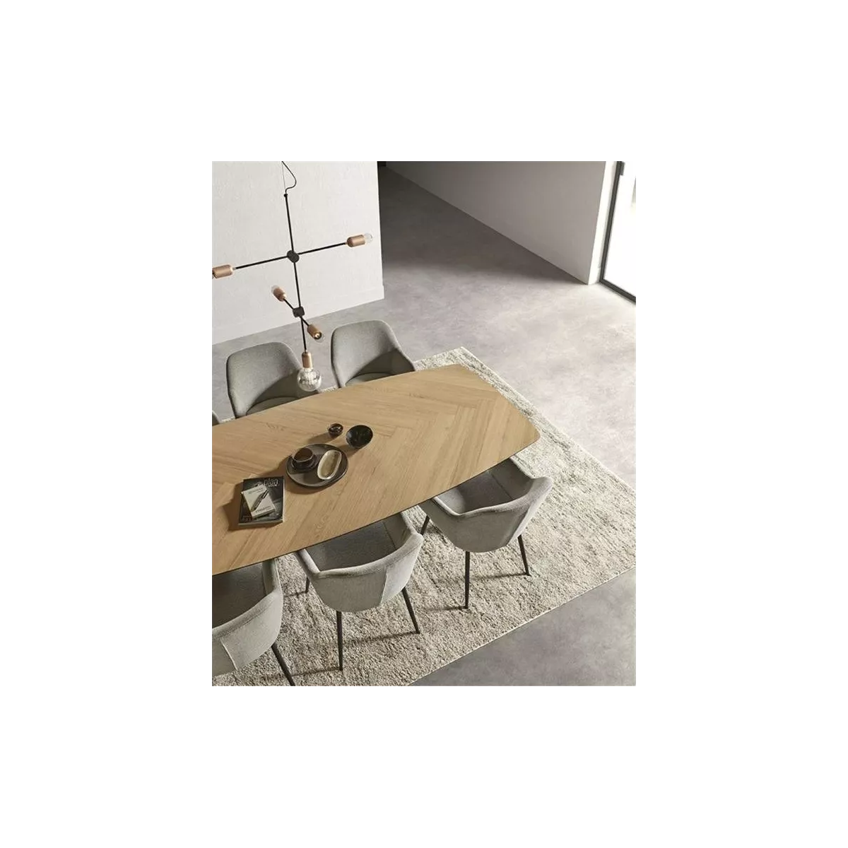 Fauteuil Lys Tissu Naturel