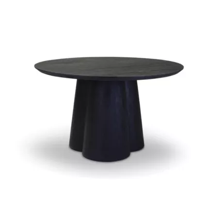 Table Ronde Cobos Acacia Noir