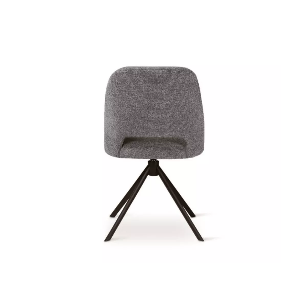 Chaise Omis Pivotante Tissu Dark Grey