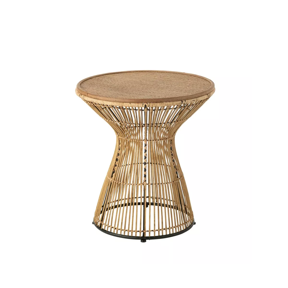 Sellette Vague en rotin H.61cm