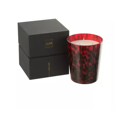 Bougie Parfumée Noa Rouge H.16cm
