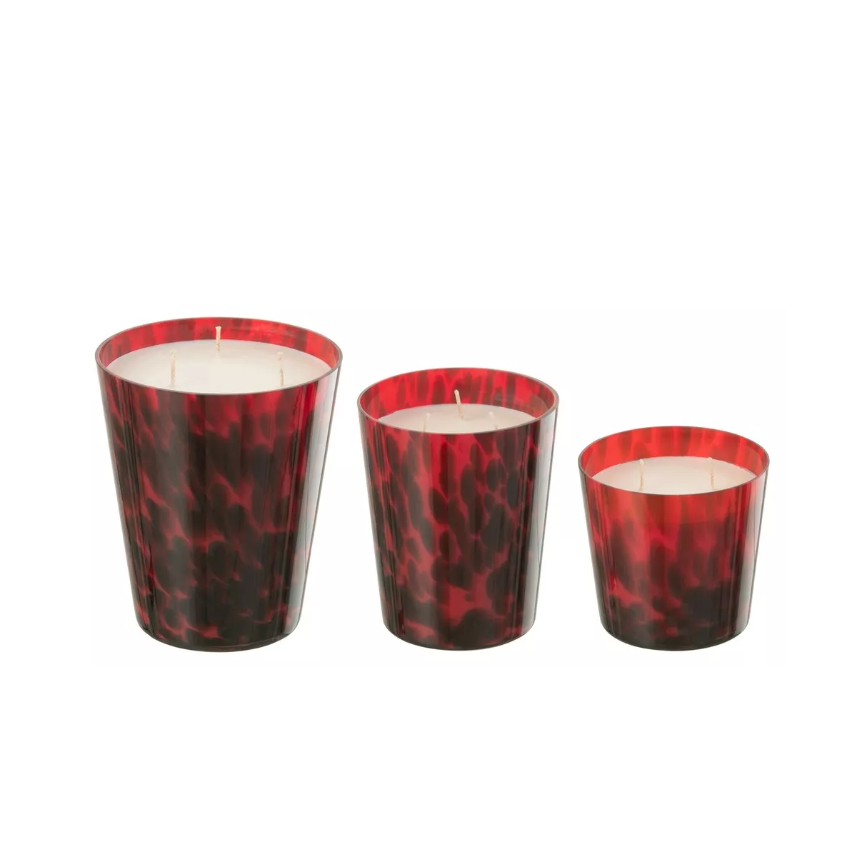 Bougie Parfumée Noa Rouge H.16cm