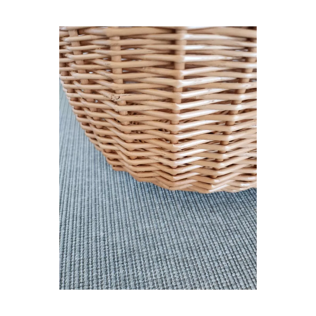 Panier Gondole Archi 40x25 Osier Roux