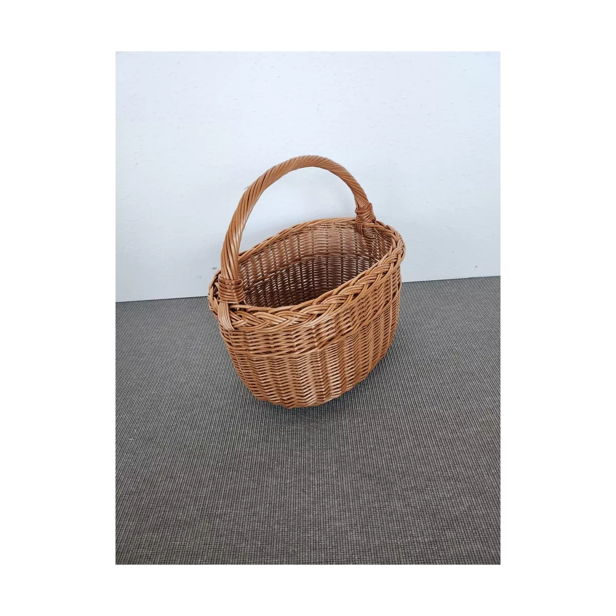 Panier Gondole Archi 40x25 Osier Roux