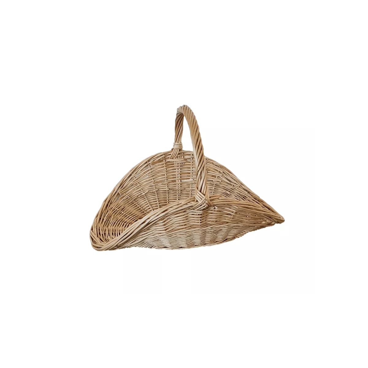 Panier à bois Marius Osier Naturel 60x42