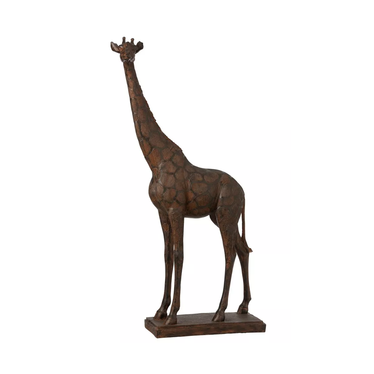 Statue Girafe h82 sur socle