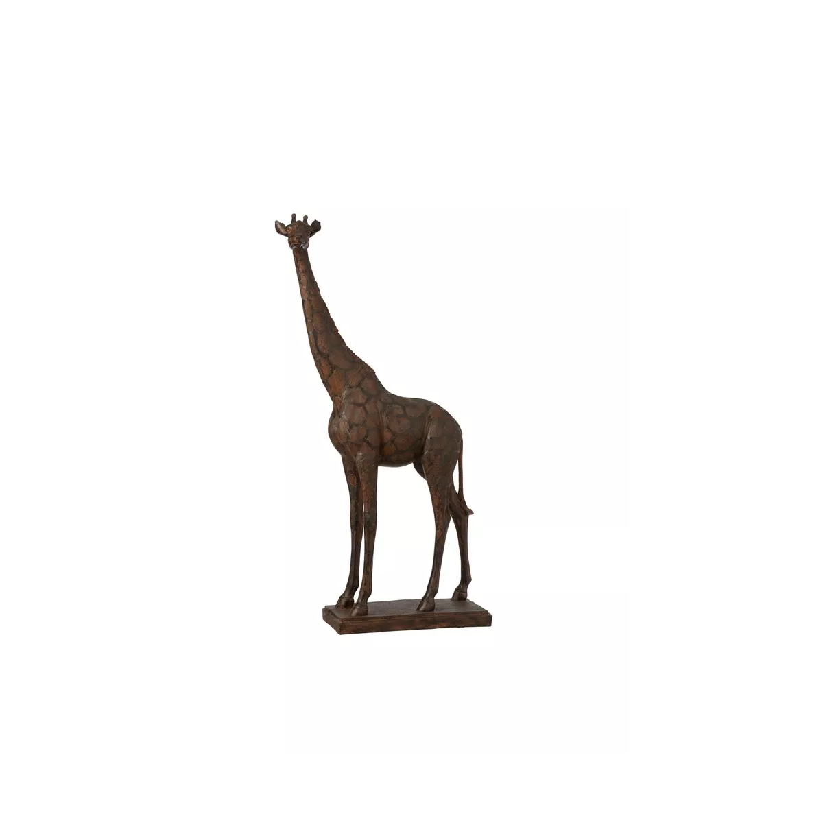 Statue Girafe h82 sur socle