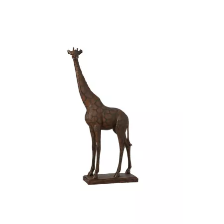 Statue Girafe h82 sur socle