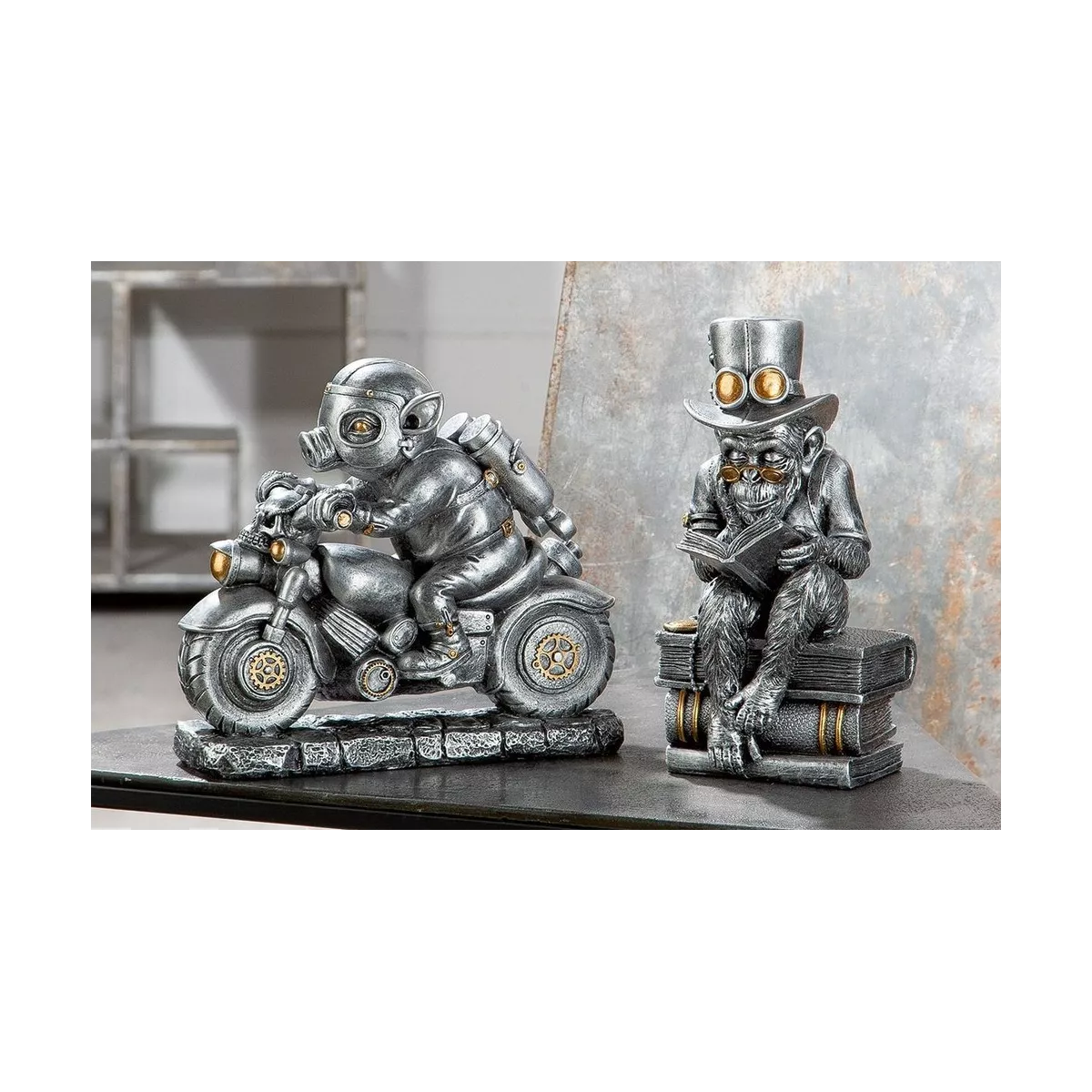 Singe Lecteur  Steampunk