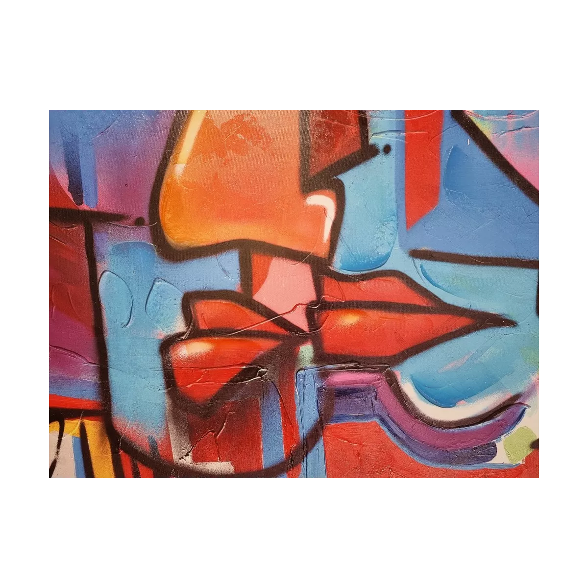 Tableau Regard Cubique 80x120