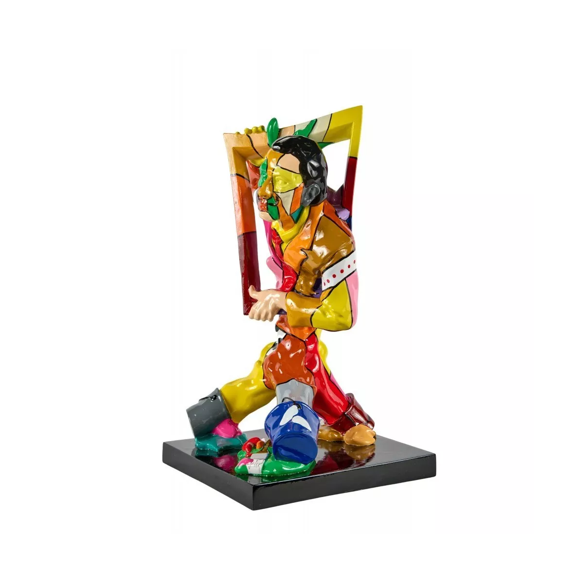Statue Dali/Cadre H60