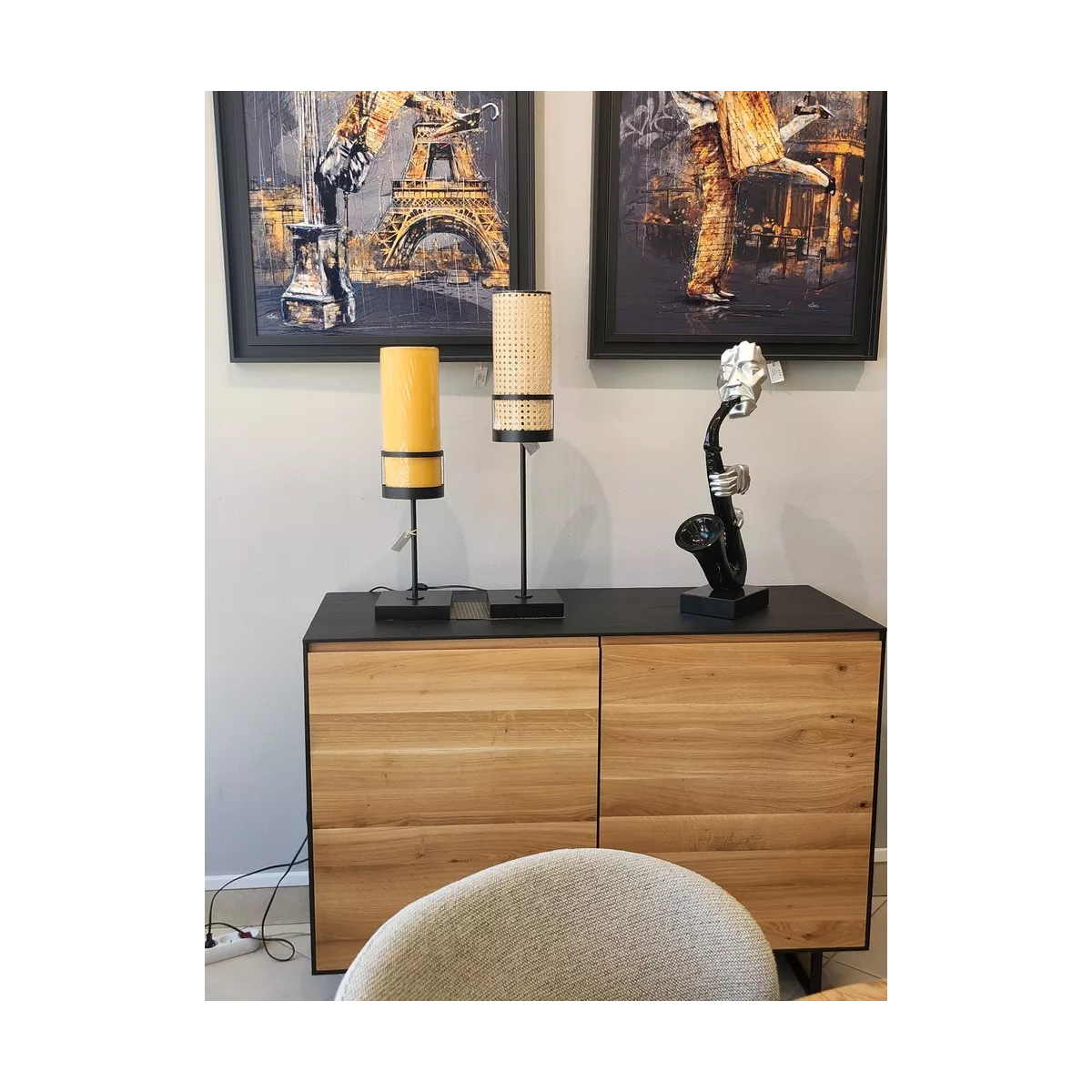 Statue Saxophoniste 64h