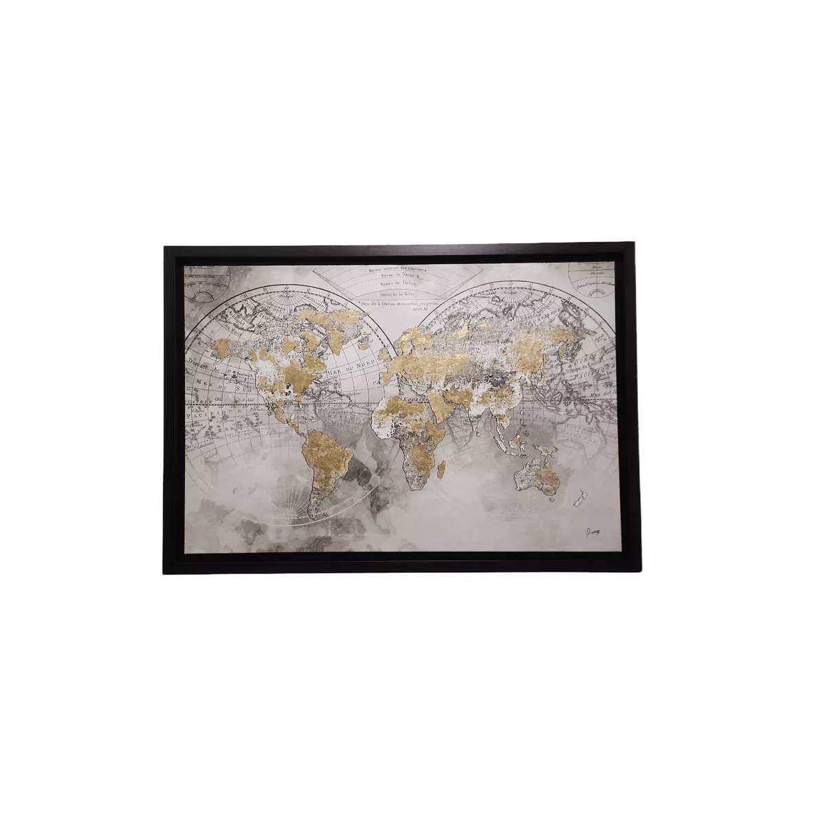 Tableau Mappemonde 135x93