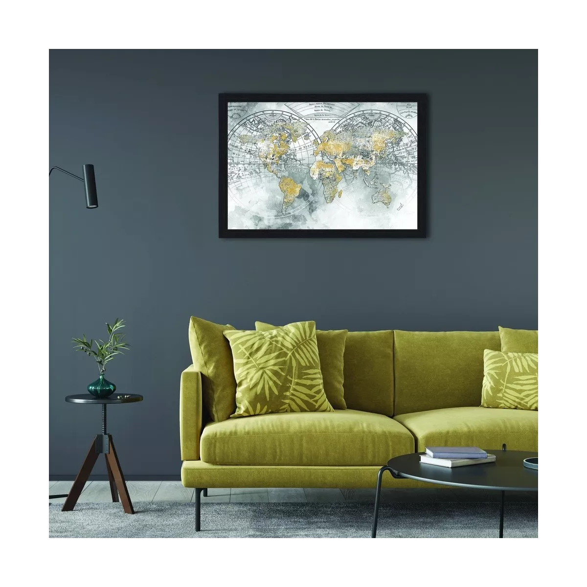 Tableau Mappemonde 135x93