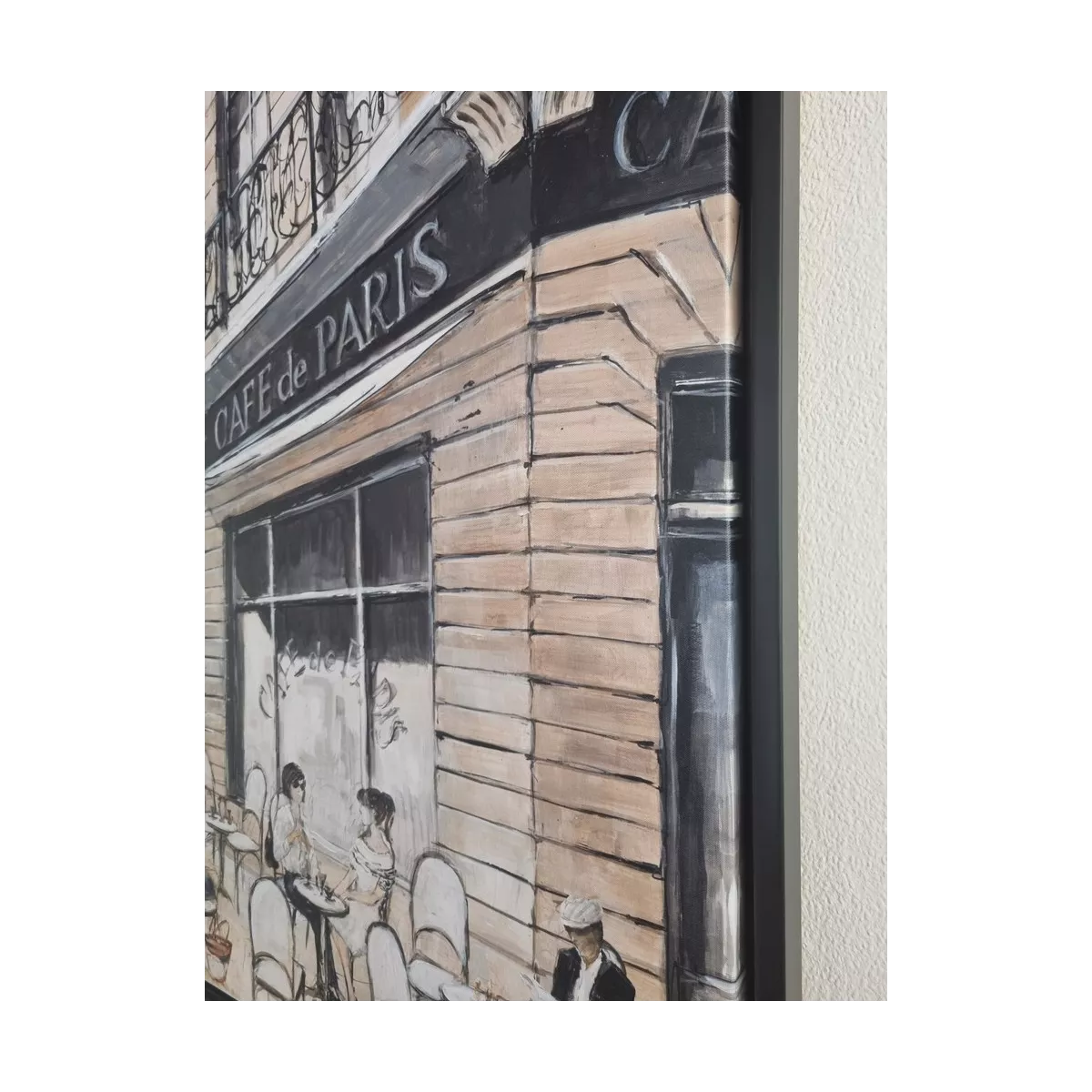 Tableau  Café de Paris 60x80