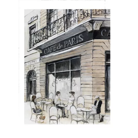 Tableau Café de Paris 60x80