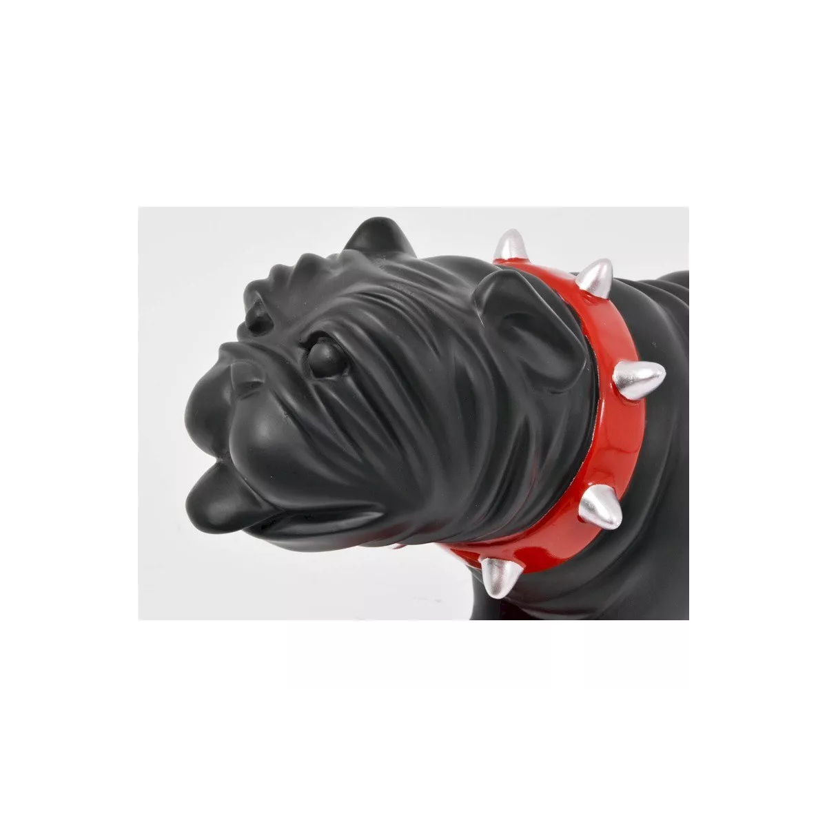 Sculpture Bulldog Skateboard h37cm