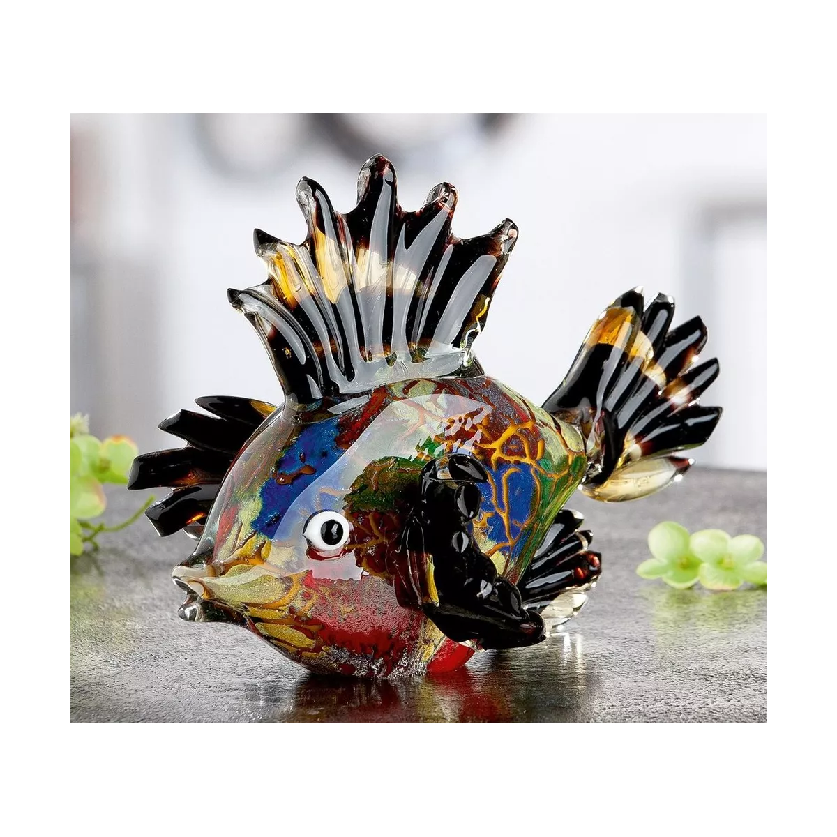 Poisson en pate de verre