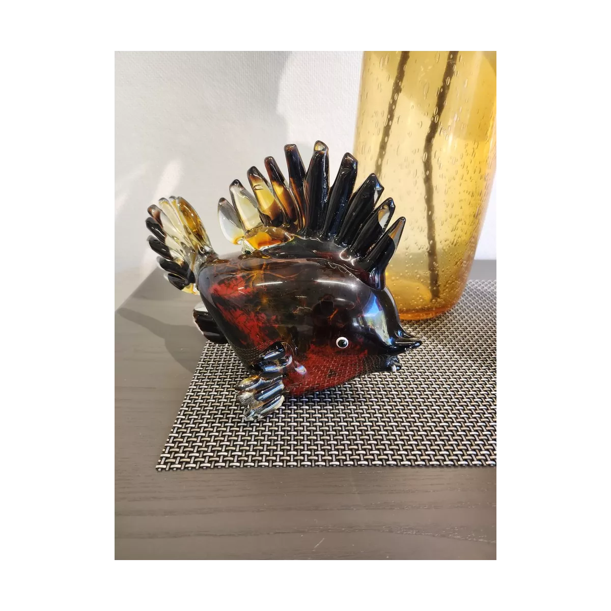 Poisson en pate de verre