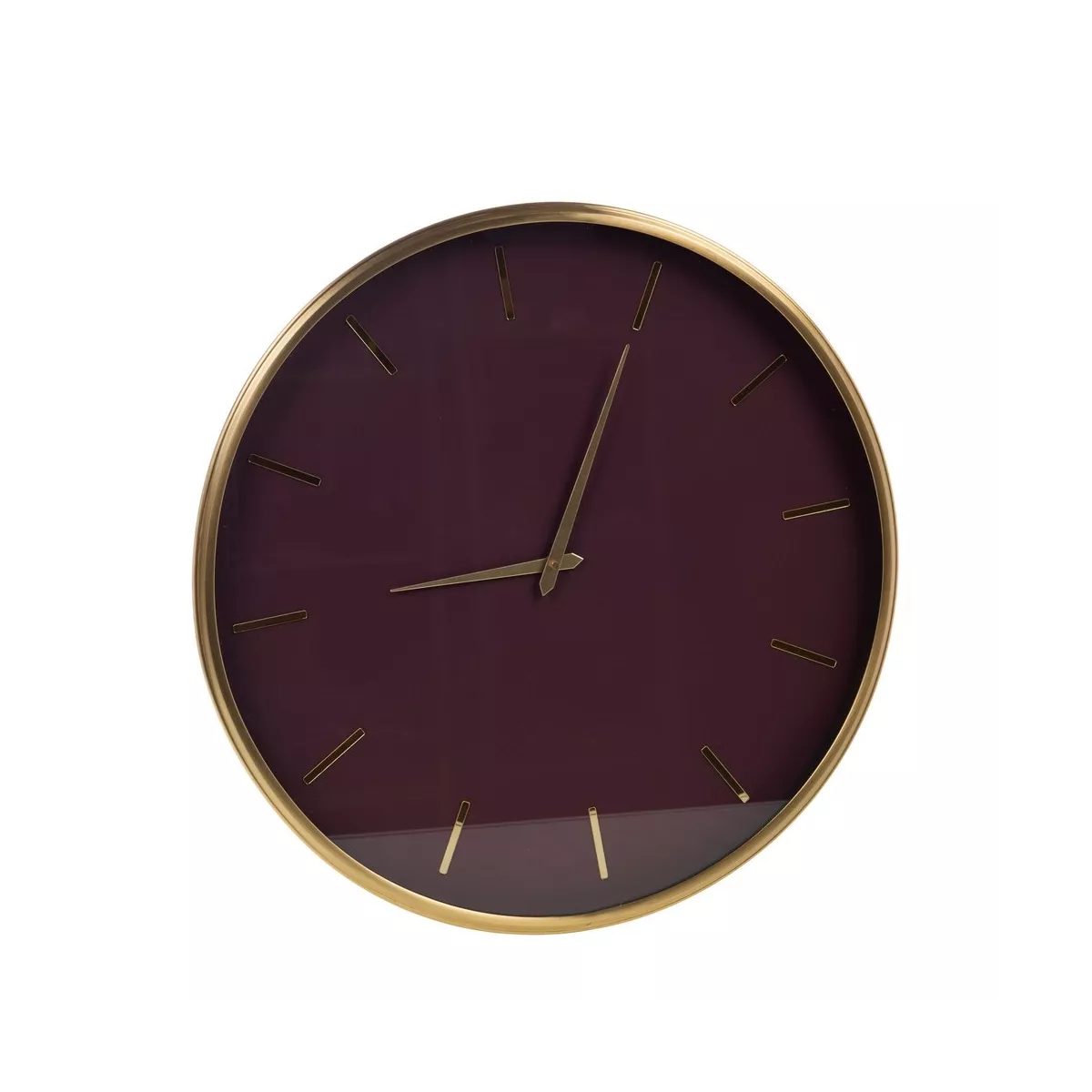 Horloge Zurish Prune 51x51