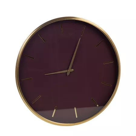 Horloge Zurish Prune 51x51